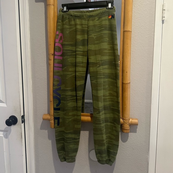 Aviator Nation x Soulcycle army style sweatpants - Picture 3 of 16